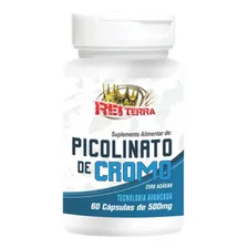 Picolinato De Cromo 60 Cap 1xdia 500mg Maior Concentração Foto mini 4