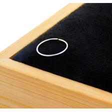 Piercing De Nariz Argola Em Ouro Branco 18k Foto mini  3