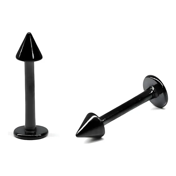 Piercing M2 Piercing Labret cor preto Foto 1