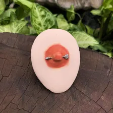 Piercing Mamilo Seta Em Aço Inox Antialérgico | Giuventi Foto mini  2