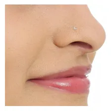 Piercing Nariz Nostril Lua Prata 925 Foto mini  2