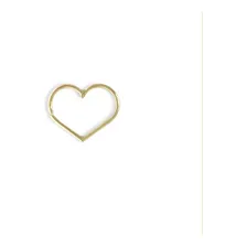 Piercing Orelha Daith Coração Ouro 18k Cor Dourado Foto mini 4