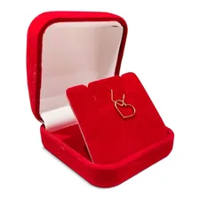 Piercing Orelha Daith Coração Ouro 18k Cor Dourado Foto mini 2