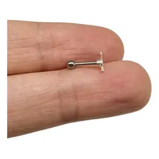 Piercing Tragus Cartilagem Cobra Prata 925 Foto mini 4