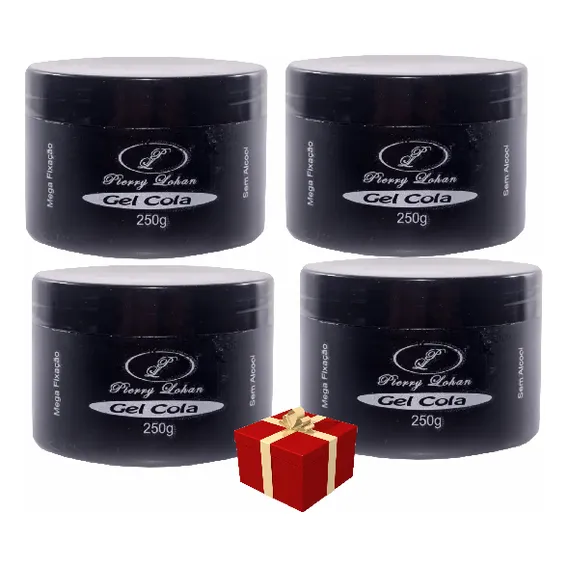 Pierry Lohan - 4 Gel Cola Modelador 250g Gel Cola Foto 1