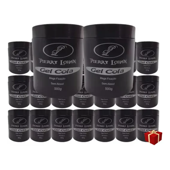 Pierry Lohan Gel Cola 500g Caixa 32 Gel Cola 500g Foto 1