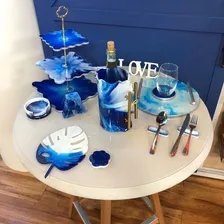 Pigmento Azul Claro Perolado Para Resinas E Plastisol 15g Foto mini 3