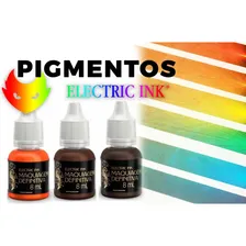 Pigmento Electric Ink Micropigmentação Tebori E Dermógrafo Cor Mostarda Foto mini  2