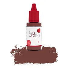 Pigmento Iron Works 15ml Castanho Avermelhado Foto mini 3