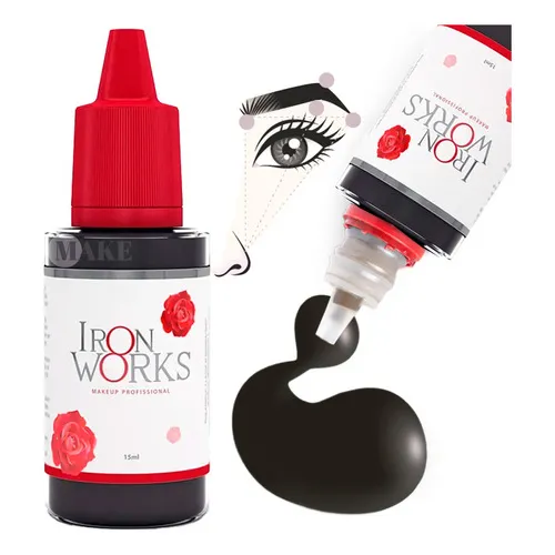 Pigmento Iron Works 15ml Preto Foto 1