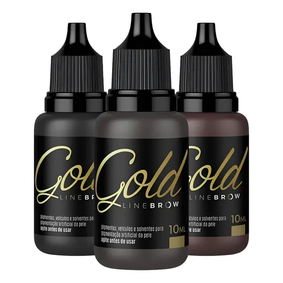 Pigmento Mag Colors Gold 10ml Cor Negrito Foto 1