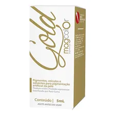 Pigmento Magcolor Gold - Castanho Escuro Intenso 5ml Foto mini 1