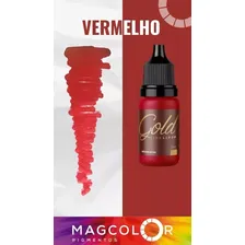 Pigmento Para Micropigmentação Magcolor Gold Line Lips 5ml Cor Pimenta Foto mini 2