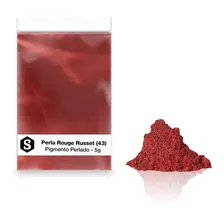 Pigmento vermelho intenso Rouge Russet Pigmento especial de resina Foto  mini 1
