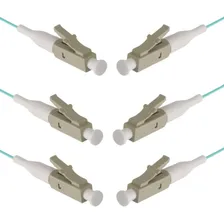 Pigtail Simplex Multimodo Om4 Lc/upc 1,50 M - 6 Peças Cor Azul-aço Foto  mini 1