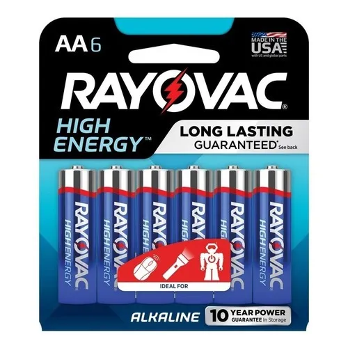 Pilha AA Rayovac Alcalina 20871 Cilíndrica Foto 1