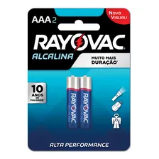 Pilha AAA Rayovac Alcalina Alcalina - 1 unidad Foto  mini 1