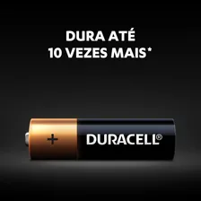 Pilha Alcalina Aa Pequena Duracell Com 4 Unidades Foto mini 2
