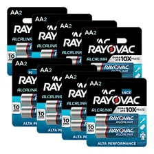 Pilha Alcalina Aa Rayovac Bateria 2a Pequena Kit 16 Unidades Foto mini 1