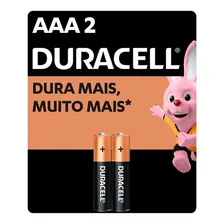 Pilha Alcalina Aaa Duralock Duracell 2 Unidades Foto  mini 1