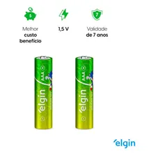 Pilha Alcalina Blister Aaa 4pcs- Elgin Foto mini  3