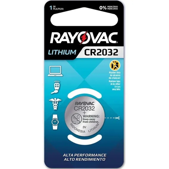 Pilha Bateria Botao Cr2032 3v. Lithium Foto 1