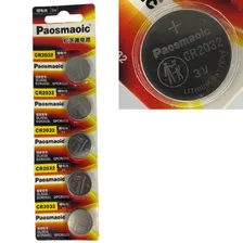 Pilha Bateria Moeda Cr2032 Paosmaoic Lithium 3v Original Foto mini 4