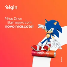 Pilha Comum Aa Elgin Pequena Caixa 80 Peças Foto mini 2
