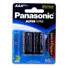 Pilha Comum Palito Aaa Cartela 08 Unidades Panasonic Foto mini 4