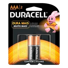Pilha Duracell AAA2 Palito em Cartela Foto mini 2