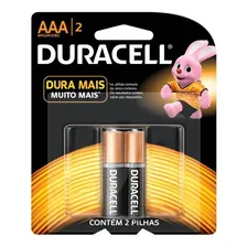 Pilha Duracell Alcalina Aaa Palito Com 2 Foto  mini 1