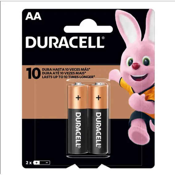 Pilha Duracell Alcalina Pequena Aa 2 Unidades Foto 1