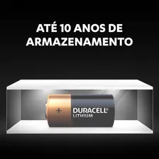 Pilha Duracell Pilha Alcalina CR123 Foto mini 3
