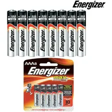 Pilha Energizer Max Power Seal Aaa8 Palito Alcalina De 1,5v Foto mini 1
