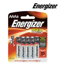 Pilha Energizer Max Power Seal Aaa8 Palito Alcalina De 1,5v Foto mini 3