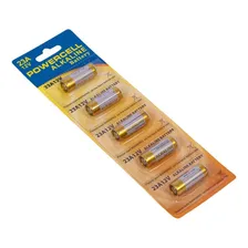 Pilha Para Controle De Portão 12v A23 Cartela Com 5 Peças Foto mini 1