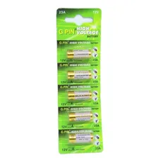 Pilha Para Controle De Portão 12v A23 Cartela Com 5 Peças Foto mini 3