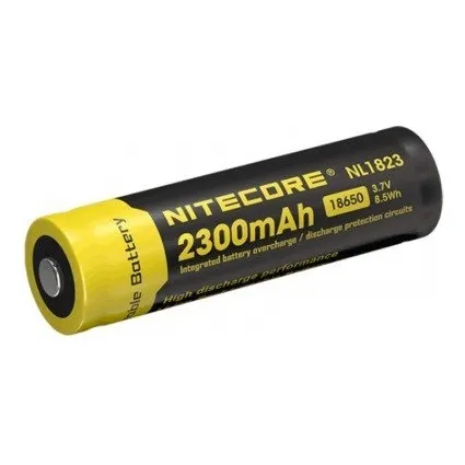 Pilha recarregável 18650 Nitecore Li-Ion NL1823 Cilíndrica Foto 1
