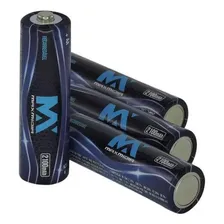 Pilha Recarregavel Aa 2100mah 4 Unidades Com - Maxmidia Foto mini 2