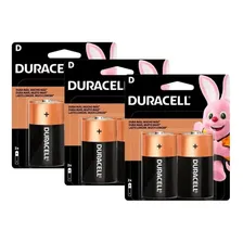 Pilhas Grande D Duracell Alcalina Lr20 - Kit 6 Foto mini 1