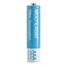 Pilhas Recarregáveis Multilaser Aaa 1000mah - 2un - Cb051 Foto mini 2