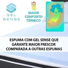 Pillow Top F.a Solteiro Viscogel Sense 88x188x4 Cm Foto mini 4