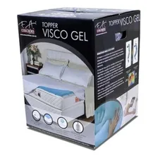 Pillow Top Topper Viscogel Em Malha King Macio Fa Maringa Foto mini 1