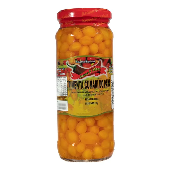 Pimenta Cumari Do Pará Passarinho Conserva 300g - Foto 1