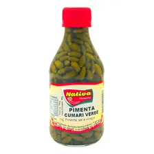 Pimenta Cumari Verde Em Conserva 200g Nativa Foto  mini 1