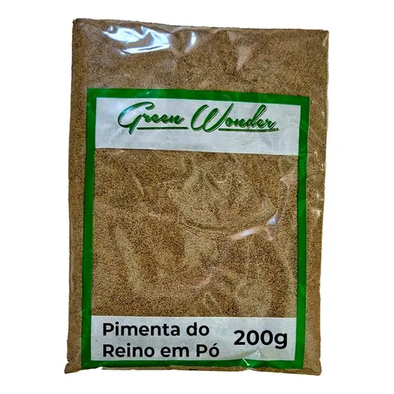 Pimenta Do Reino Em P贸 Green Wonder 200 Gramas Foto 1