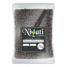 Pimenta Do Reino Preta Em Grãos Embalagem Com 2kg - Niyati Foto  mini 1