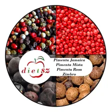 Pimenta Jamaica Pimenta Rosa Pimenta Mista Zimbro 50g Cada Foto mini 1
