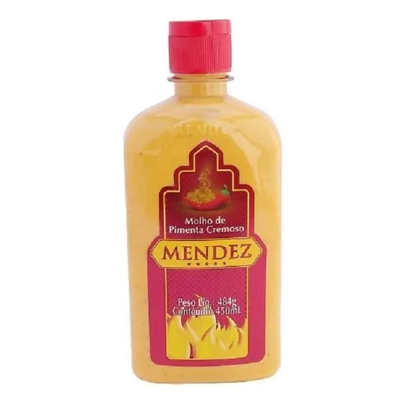 Pimenta Mendez Molho Cremoso Original 450ml Foto 1