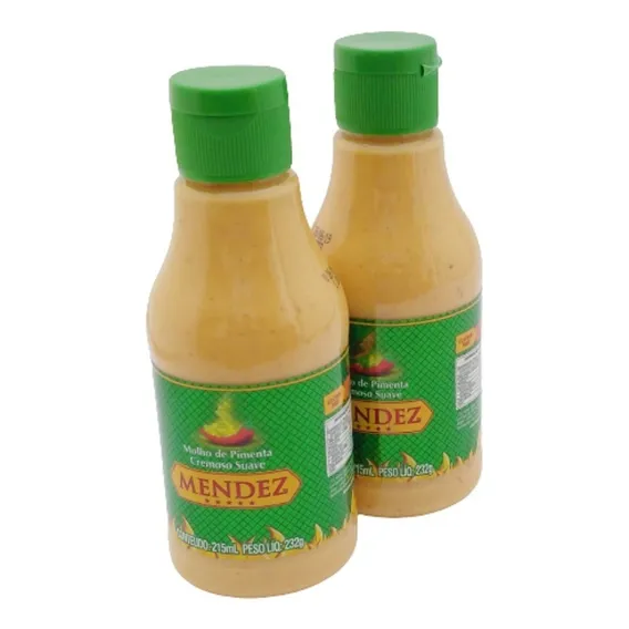 Pimenta Mendez Molho Cremoso Suave 215ml 02 Unidades Foto 1